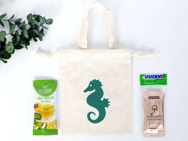 Favor Bag, Birthday Bag  6"W x 8"H (15.5 cm x 20 cm) Cotton - Reusable Bags, Organic Cotton Gİft Bags, Party, Event Bags
