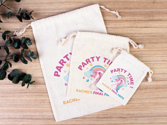 Final Fiesta Siesta Hangover Kit Pouch - Recovery Kit - Bachelorette Party - Mexico Survival Kit - Custom Print Bags For Party