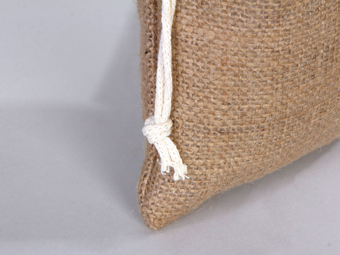 Burlap Drawstring Bags 6"W x 8"H (15 cm x 20 cm) - Custom Jute Bag  - Burlap Bags with Drawstring - 100% Natural Jute Bags