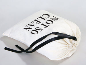 Wholesale Logo Printed Shoe Bags | Custom Drawstring Shoe Organizers | 2 Sizes | Cotton Pouch Shoe Bags with Black Ribbon