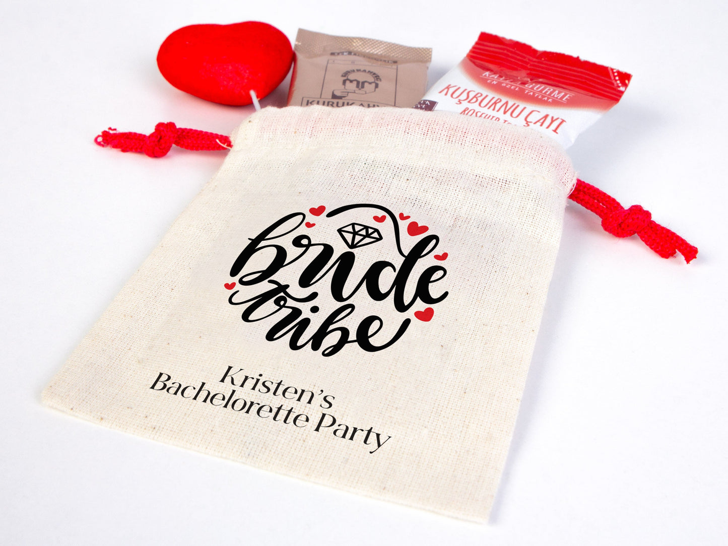 Hangover Kit Bags - 4"W x 5"H (10 cm x 13 cm)  Party Recovery Kit Bags - Survival kit pouch - Custom Hangover bags - Bachelorette Party - Bride Tribe, Wedding Tote Bag