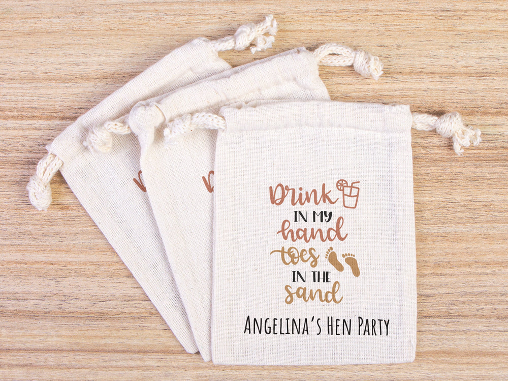 Hen Party Hangover Bag, Recover Kit Bags, Custom With Your Name Or Design,  Bachelorette Party, Survival Kits, Hangover Kits, Organic Bag