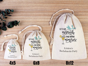 Bachelorette Party Favors Bags -  Recovery Kit Bags - Custom with Your Name or Design - Bachelorette Party