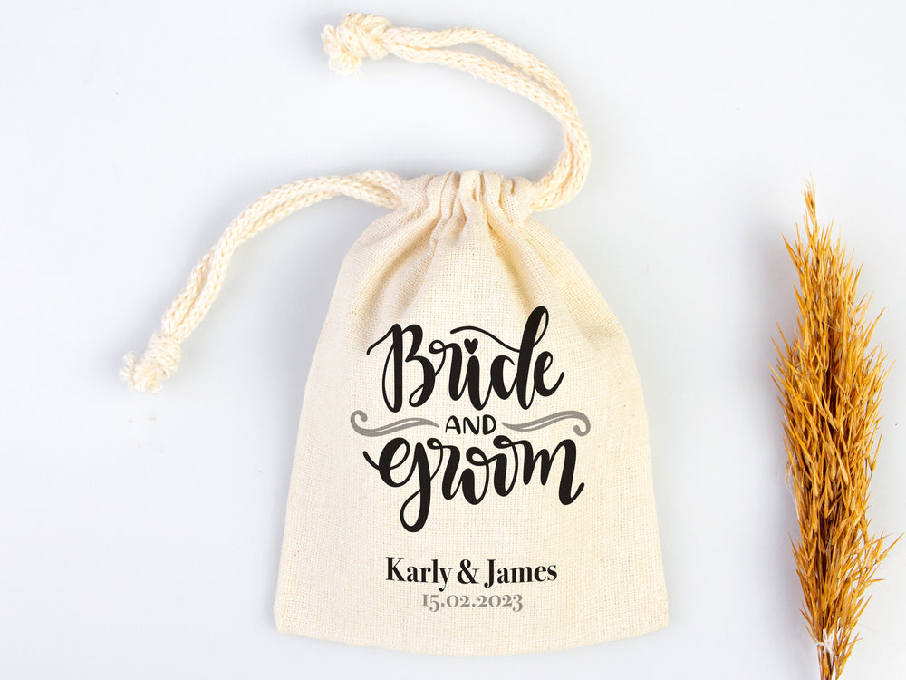 Bride And Groom Bag, Recover Kit Bags -  Custom With Your Name Or Design, Bachelorette Party, The Groom The Bride Personalized