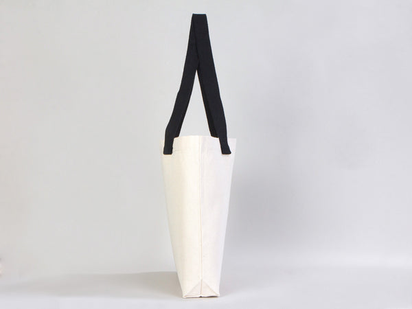 Custom Canvas Tote Bag with Logo – 18"W x 14"H x 3"L | Wholesale Promotional Bags