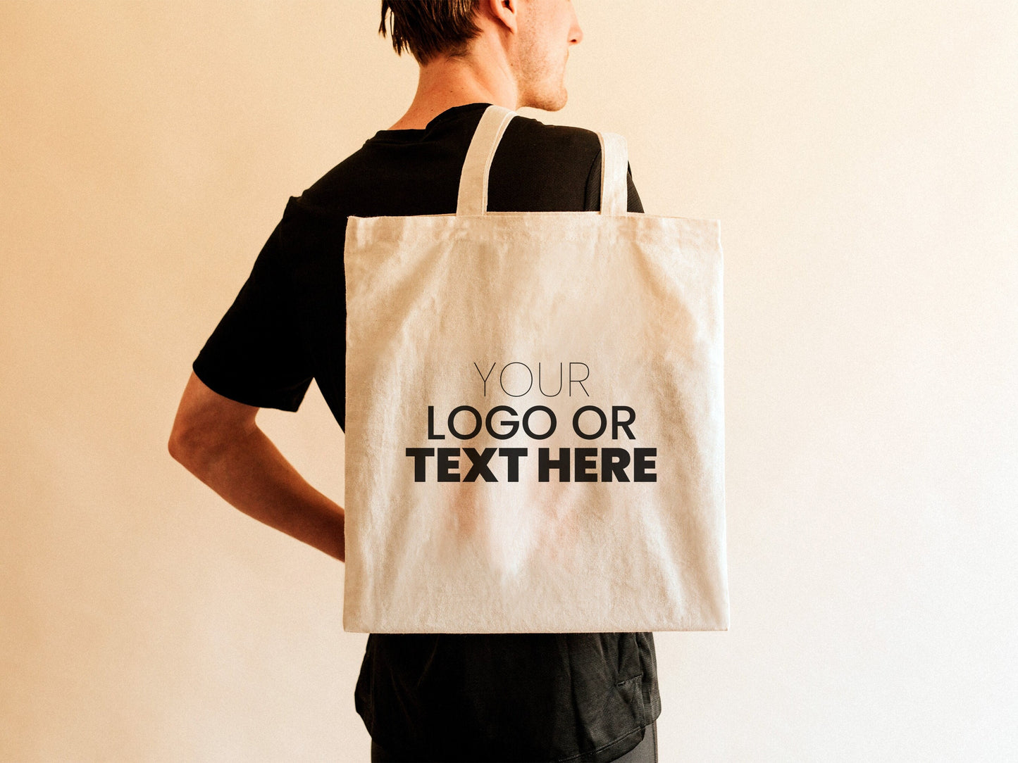 Wholesale Custom Tote Bag, 14"W x 16"H (35 cm x 40 cm) With Logo Tote Bag, Photo Print Tote Bag, Shopping Bag Print, Packing Bags, Cotton Tote Bag