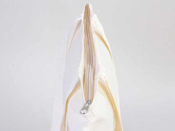Custom Tote Bags with Zipper – 14"x16" Cotton Cloth Bags, Wholesale Options