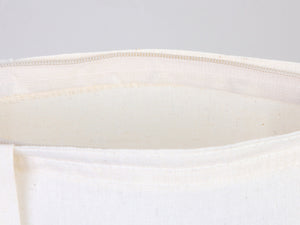 Custom Tote Bags with Zipper – 14"x16" Cotton Cloth Bags, Wholesale Options