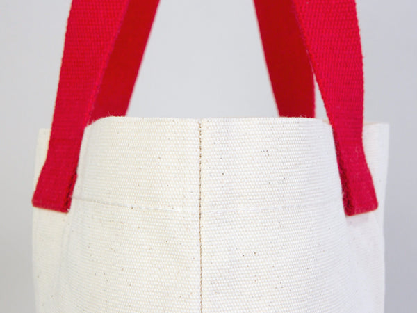 Mother’s Day Tote Bag – Natural Canvas Mom Tote, 18"x14"x3" Reusable Gift Bag