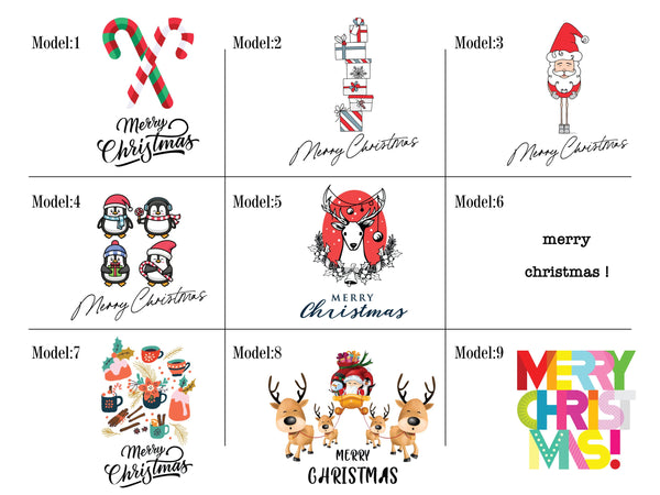 Merry Christmas Stocking Bags -  Custom Drawstring Gift Pouches - Personalized  Muslin Bags - Christmas Decor  Favor Gift