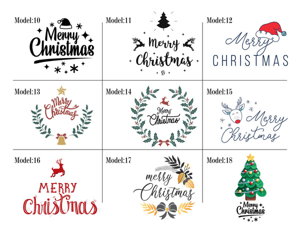 Merry Christmas Stocking Bags -  Custom Drawstring Gift Pouches - Personalized  Muslin Bags - Christmas Decor  Favor Gift