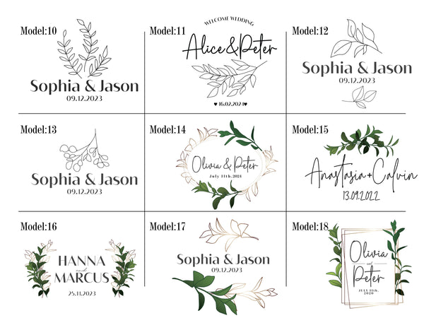 Custom Wedding Welcome Bag, 27 Different Design Wedding Tote, Bridesmaid Gift, Wedding Favors Bags, Bridal Party Bag