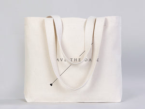 Custom Welcome Wedding Bags 18"W x 14"H x 3"L  - Palm Tree Tote Bags - Bridal Tote - Custom Wedding Totes