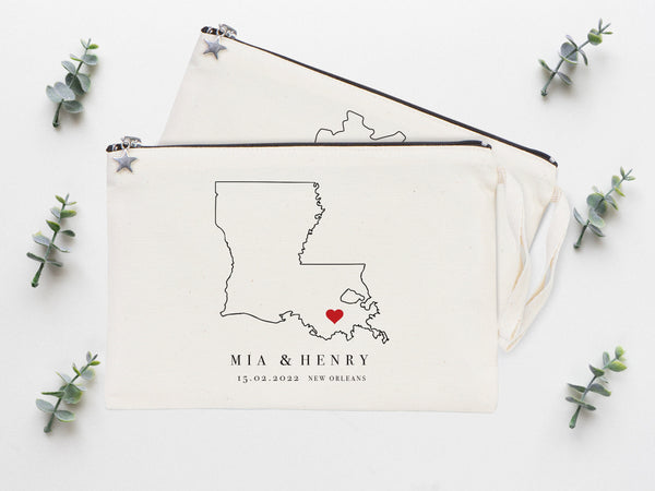 Wedding Clutch, 10"W x 7"H  France Custom Wedding Clutch Bag, Italy Bridesmaid Gift, Personalized Wedding