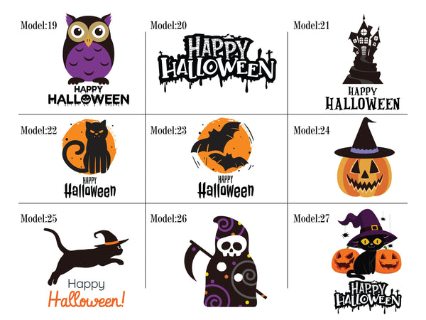 Personalized Halloween Drawstring Pouch Bag – 6"x8" Trick or Treat Candy Bag with Name, Spooky Basket Alternative, 27 Designs