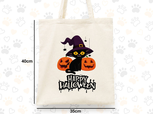 Halloween Gift Bags with Pumpkin, Candy Tote Bag, Personalized Halloween Purse, Kids Candy Bags İdea, Decor, Halloween Unique