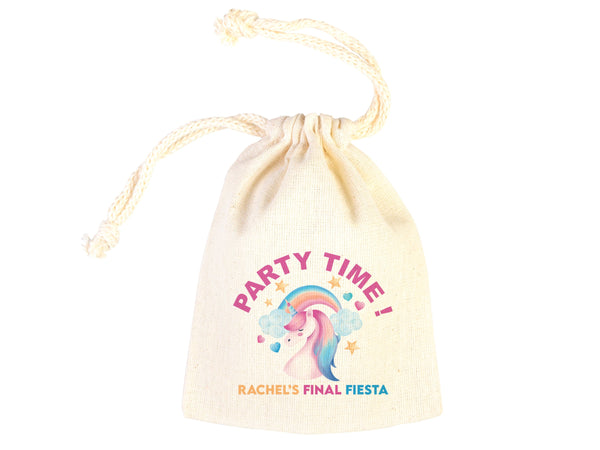 Final Fiesta Siesta Hangover Kit Pouch - Recovery Kit - Bachelorette Party - Mexico Survival Kit - Custom Print Bags For Party