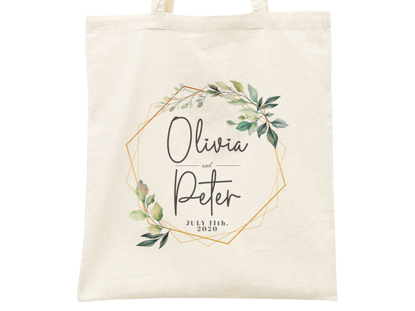 Wedding Favor Bags – Personalized Cotton Tote Bags for Bridal Party & Bridesmaid Gifts