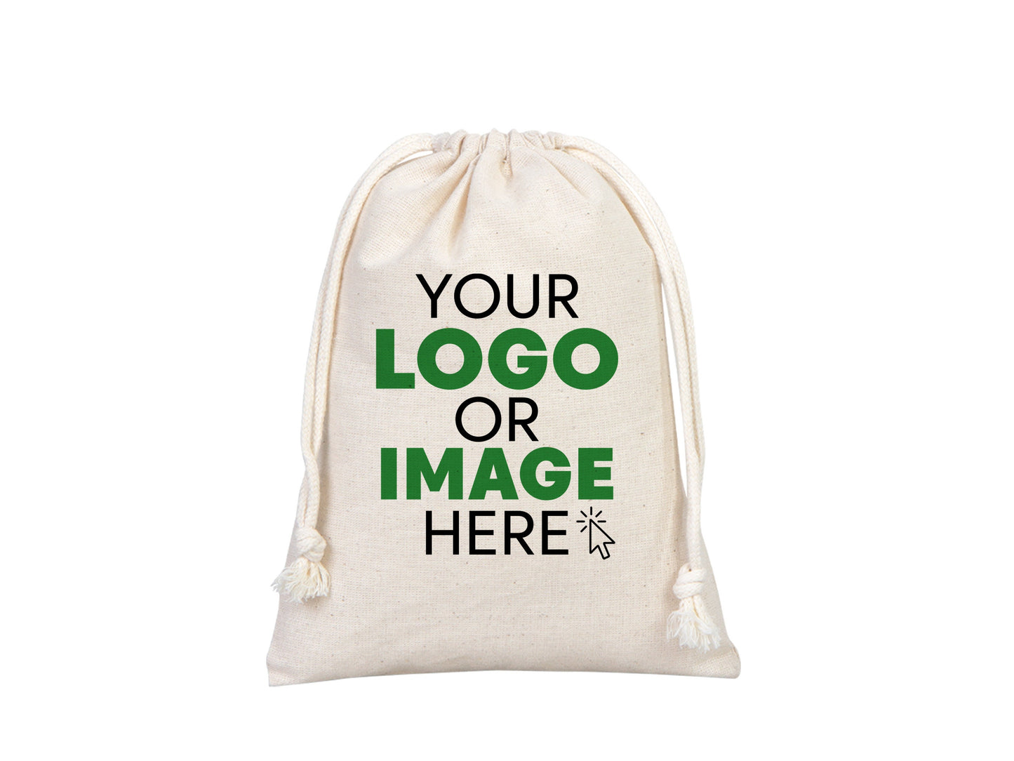 Custom Pouch Bags 6"W x 8"H  (15.5cm x 20cm)  Cotton Favor Bags  Muslin Bags  Drawstring  Party Favor Bags  Jewelry Bag  Product Packing