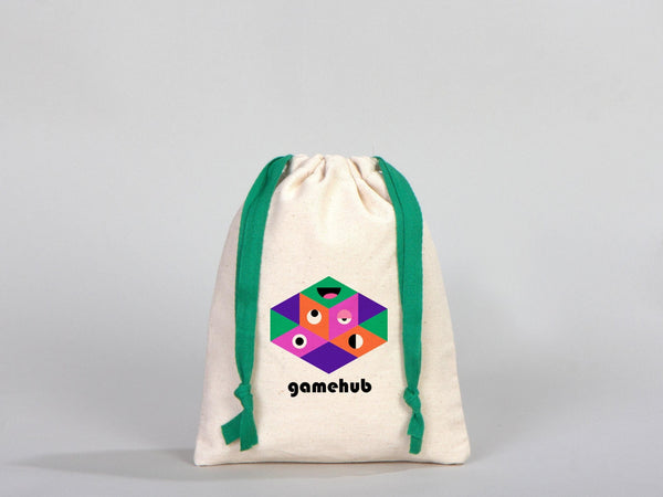 Green Drawstring Pouches 6"W x 8"H (15.5 cm x 20 cm), Great For Packing And Wrapping, Organic Cotton Pouch Bag, Bridal Shower Bag, Custom Bag