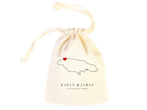 Jamaica Wedding Welcome Tote Bags - Wedding Tote Bags - Custom With Your name or Design - Bachelorette Tote - Tote Bags