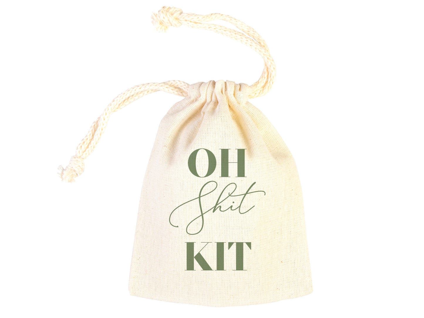 Oh Shit Kit, Hangover Kit, Bachelorette Party, Survival Kits, Hangover Kits, Custom Handmade Hangover Pouch Bag, Organic Pouches