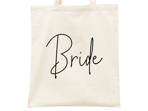 Cotton Bride Bags – Eco-Friendly Favors for Bridesmaids & Bridal Party