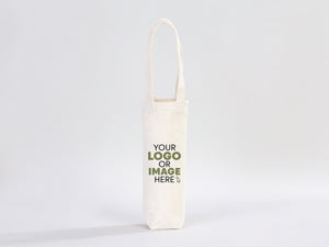 Personalized Olive Oil Bottle Bag, Thermos Bag, Olive Oil Tote Bag, Custom Canvas Wine Tote, Custom Bottle, Water Bottle Bag