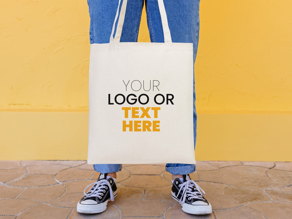 Custom Cotton Tote Bags – 14"x16" İnches | Wholesale & Personalized Printing