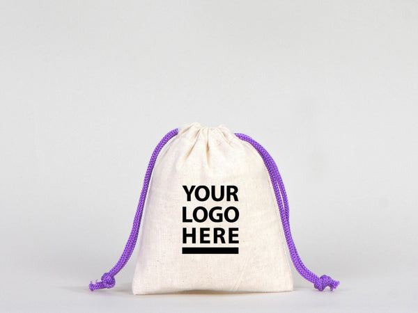 Drawstring Muslin Bags 4"W x 5"H (10 cm x 13 cm), Organic Cotton Pouch Bag, Wedding Welcome Bags, Produce Bag, Sachet bags, Custom Favor Bags
