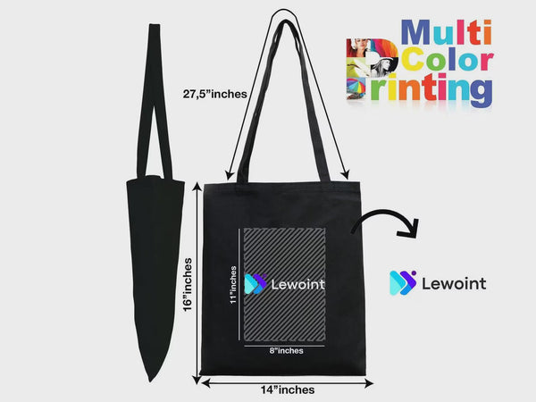 Personalized Halloween Tote Bag – Custom Trick-or-Treat Candy Bag