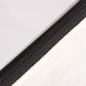 Blank Canvas Clutch Bag with Lining – 10"x7" Cotton Clutch Purse
