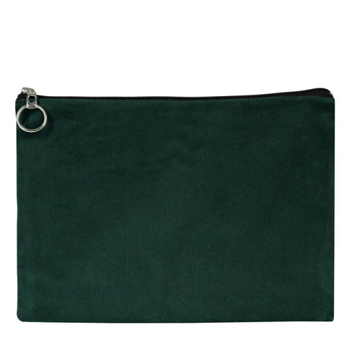 Ipad Portfolio Purse Pine Green (30x21 cm) With Base - Pamusan.com