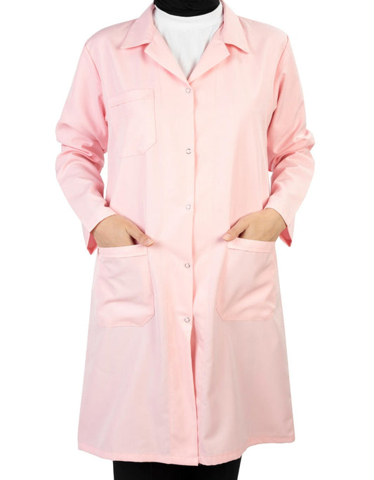 Employee Female Work Apron - Pink