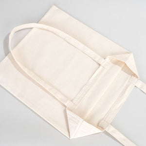 Canvas Tote Bag – Natural Color 14"x16 " İnches - Reusable Cotton Tote Bulk Wholesale