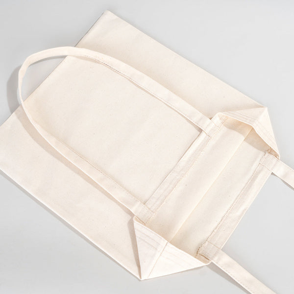 Canvas Tote Bag – Natural Color 14"x16 " İnches - Reusable Cotton Tote Bulk Wholesale
