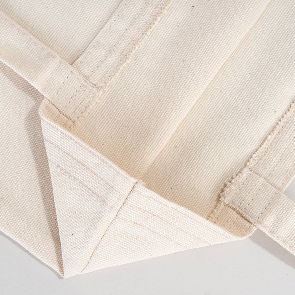 Canvas Tote Bag – Natural Color 14"x16 " İnches - Reusable Cotton Tote Bulk Wholesale