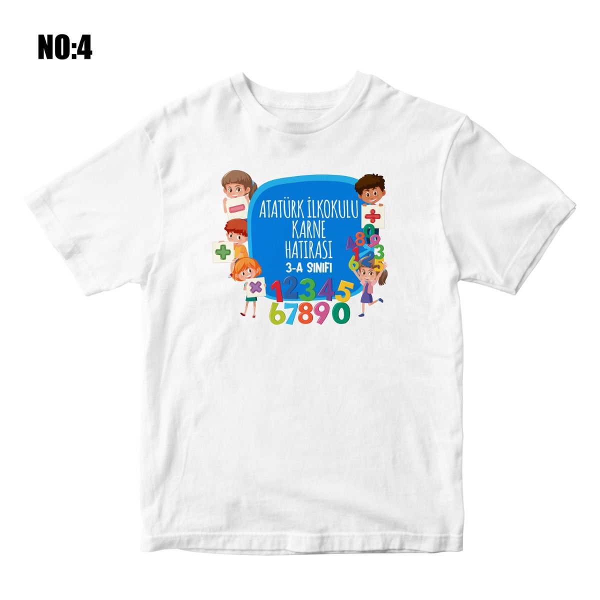 Scorecard Day Printed Children's T-Shirt (Customizable)