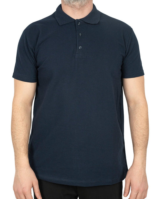 Polo Collar T-Shirt Navy