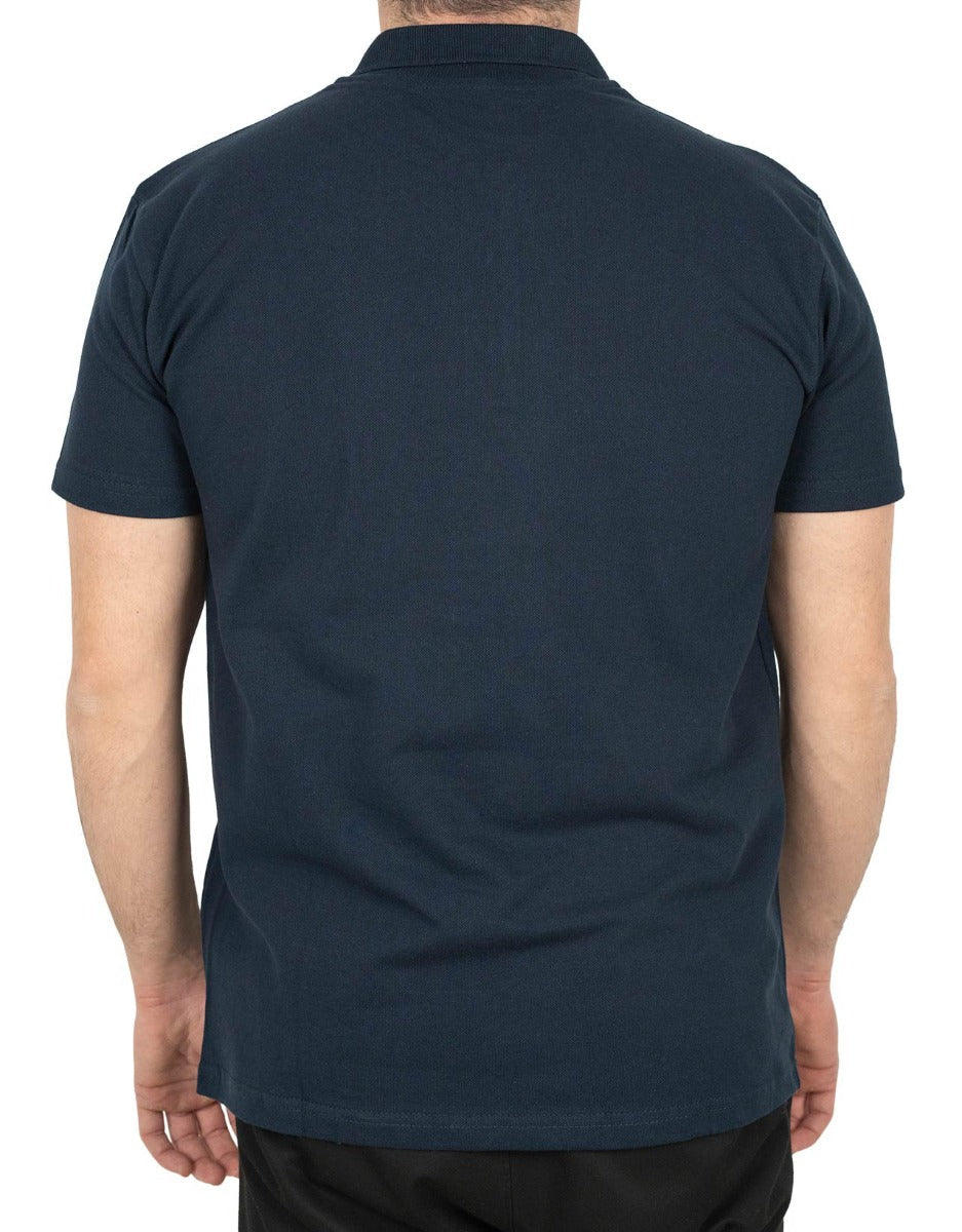 Polo Collar T-Shirt Navy