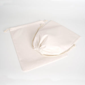 Laminated 12" x 16" (30 x 40 cm) Cotton Drawstring Pouch - 4 oz - Pamusan.com