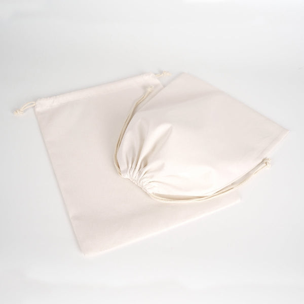 Laminated 12" x 16" (30 x 40 cm) Cotton Drawstring Pouch - 4 oz - Pamusan.com
