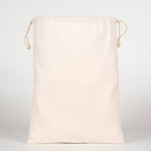 Laminated 12" x 16" (30 x 40 cm) Cotton Drawstring Pouch - 4 oz - Pamusan.com