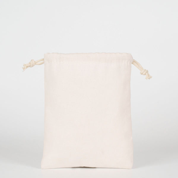 Laminated 6" x 8" (15 x 20 cm) Cotton Drawstring Pouch - 4 oz - Pamusan.com