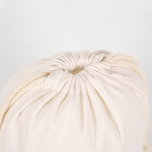 Laminated 6" x 8" (15 x 20 cm) Cotton Drawstring Pouch - 4 oz - Pamusan.com