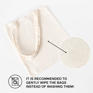 Laminated Tote Bag Raw Cotton for Sublimation – 14" × 16" (35 × 40 cm) - Pamusan.com