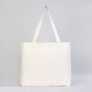 Large Canvas Tote Bag – 18" x 14" x 3" (45 x 35 x 8 cm) | Thick 10 oz Cotton Shopping & Everyday Carry Bag - Pamusan.com