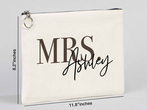 Large Clutch Bag For Wedding Gift 12"W x 8"H (30 cm x 21 cm) - Custom Cotton Big Clutch Bag - Wedding cotton clutch gift - Clutch Wedding Clutch Bagg - Pamusan.com