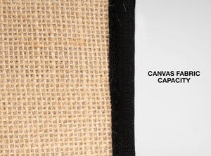 Large Custom Jute Tote Bag 18x12x6 – Eco - Friendly Reusable Bag with Black Handles - Pamusan.com