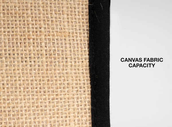 Large Custom Jute Tote Bag 18x12x6 – Eco - Friendly Reusable Bag with Black Handles - Pamusan.com